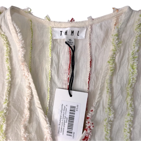 THML top, Cutest Peplum Top!! NWT - Picture 2 of 10